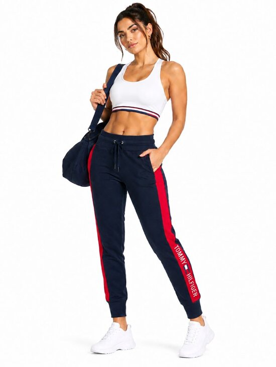 Tommy Hilfiger Pants - Tommy Hilfiger Sport Navy Red Logo Joggers NWT Size M